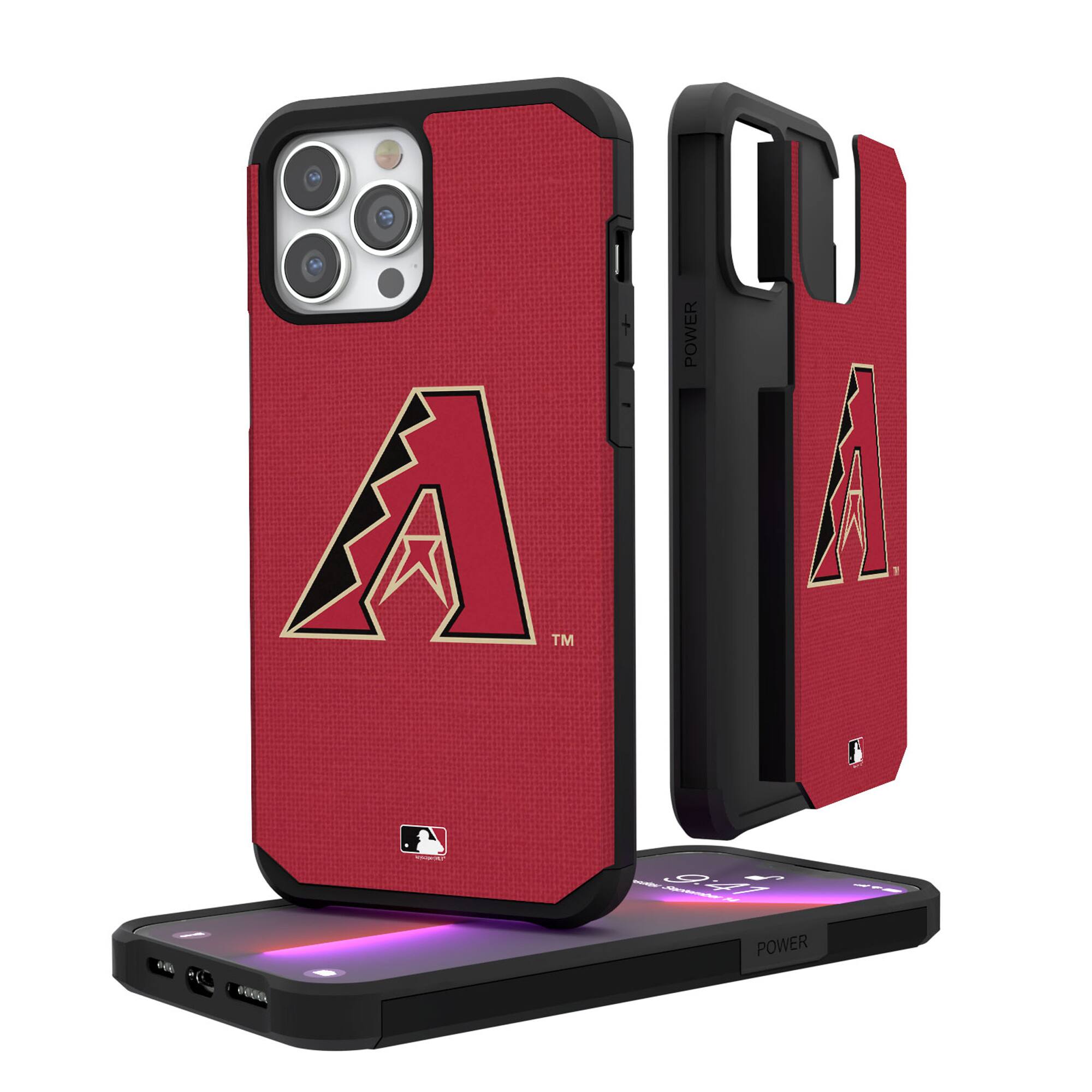 Keyscaper - MLB - Arizona Diamondbacks iPhone Solid Design Rugged Case - 14 Plus - Multicolor price history on PriceWatchPro