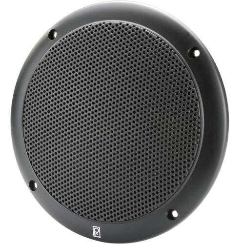 Front Standard. Poly-Planar - Performance 7.17" 2-way Speaker - Black.