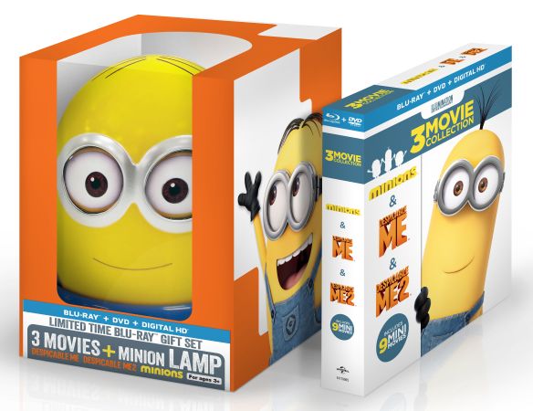  Despicable Me: 3-Movie Collection [With Minion Lamp] [Blu-ray]