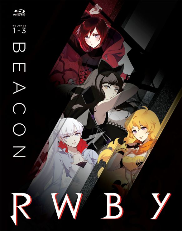  RWBY: Vol. 1-3 - Beacon [SteelBook] [Blu-ray] [3 Discs]