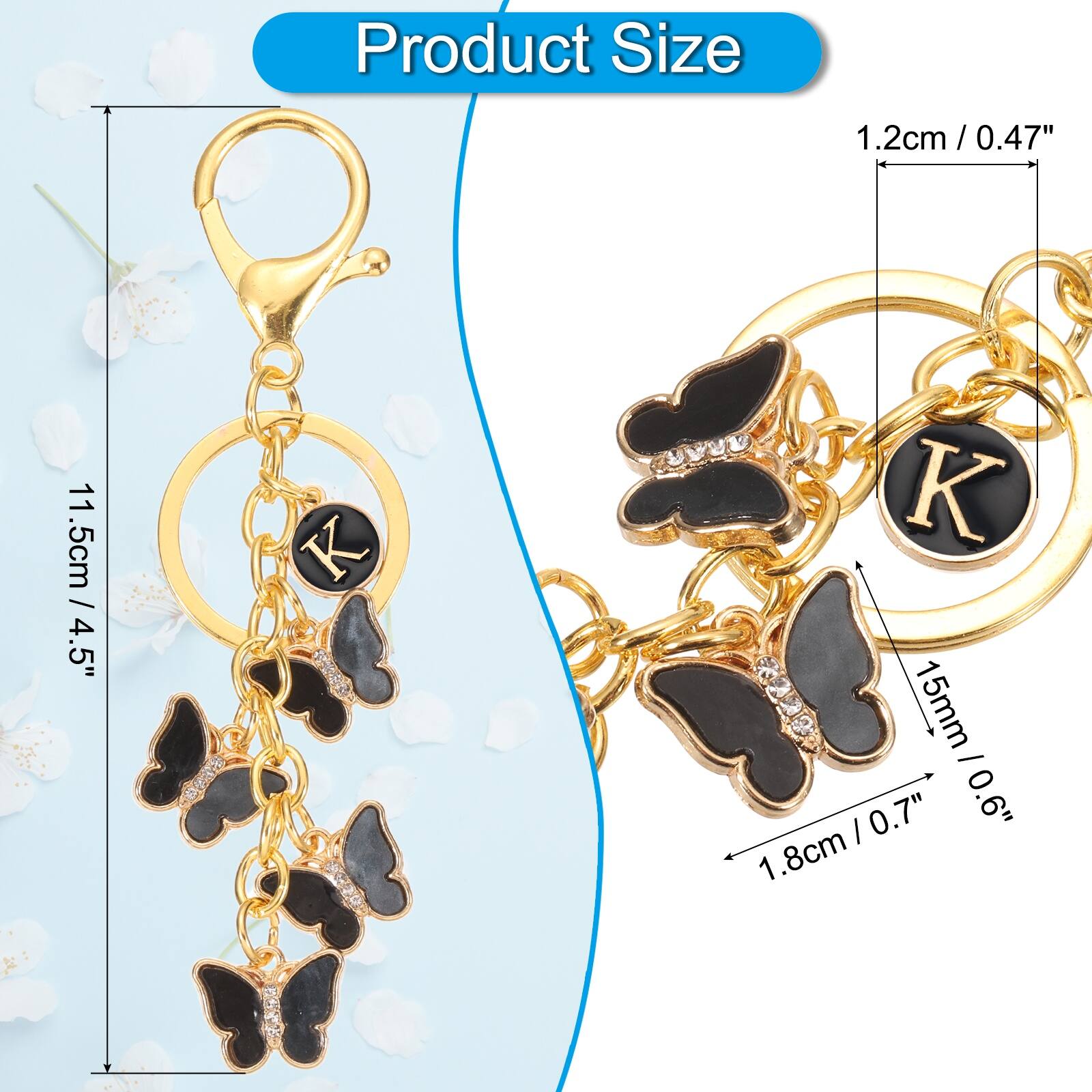 Product Size

1.2cm / 0.47"  
11.5cm / 4.5"  
15mm / 0.6"  
1.8cm / 0.7"