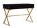 Alt View 11. Linon Home Décor - Edmore Two-Drawer Campaign Desk - Black & Gold.
