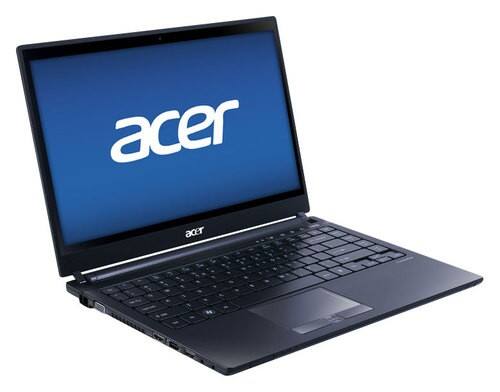 Front Standard. Acer - TravelMate 14" Laptop - 8GB Memory - Aluminum.