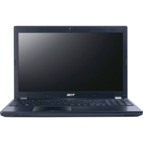 Front Standard. Acer - 15.6" TravelMate Notebook - 4 GB Memory - 500 GB Hard Drive.