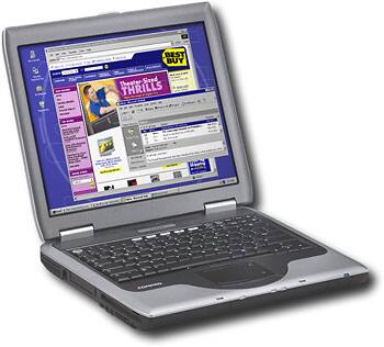 Angle Standard. Compaq - Presario 2.66GHz Notebook.