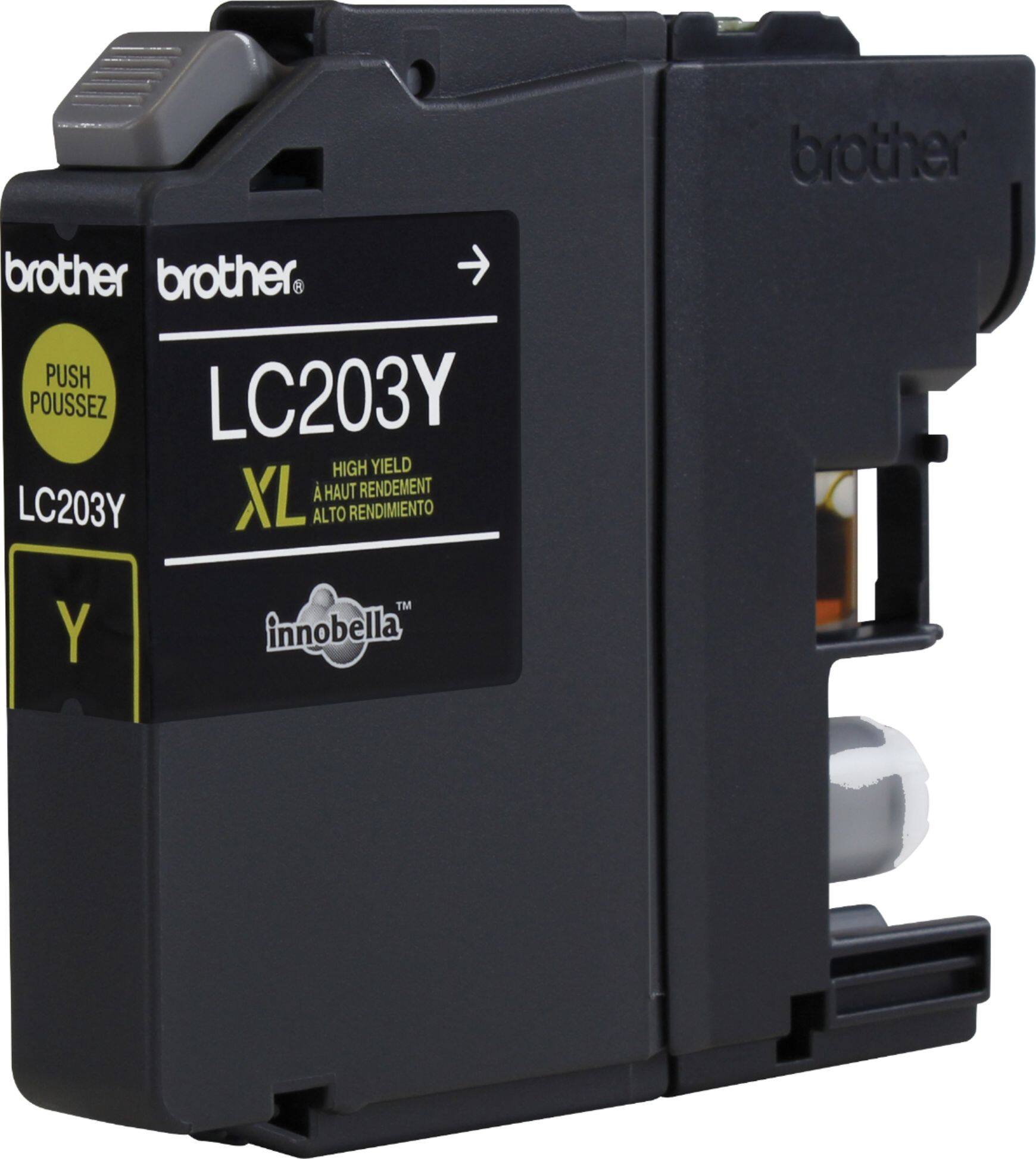 Alt View 11. Brother - LC203Y XL High-Yield Ink Cartridge - Yellow.