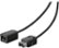 Front Zoom. Insignia™ - 6' Controller Extension Cable for NES Classic - Black.