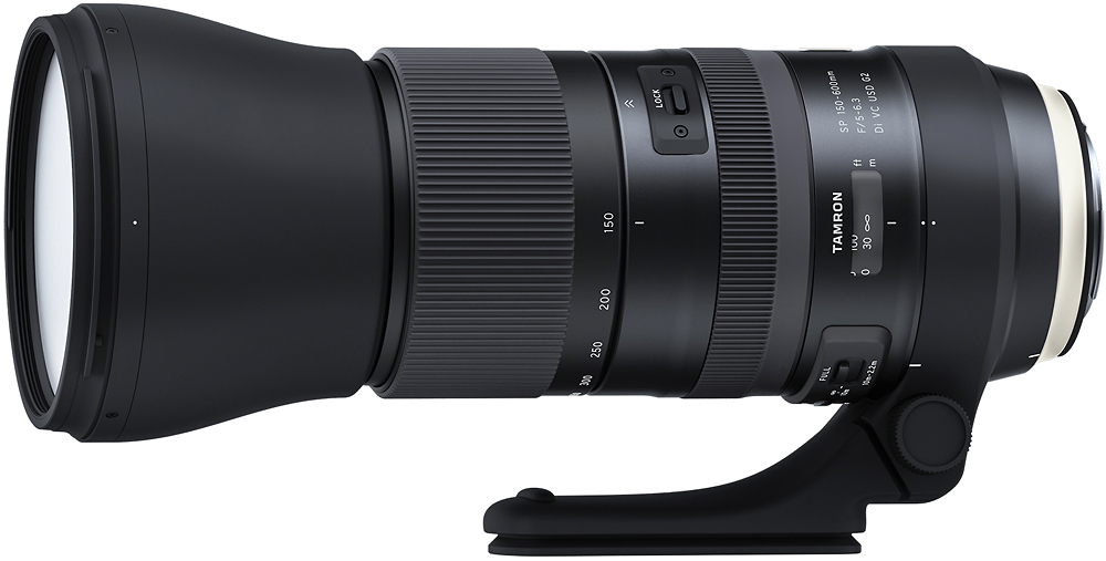 enz pk Donker worden Tamron SP 150-600mm F/5-6.3 Di VC USD G2 Telephoto Zoom Lens for Canon  cameras Black AFA022C700 - Best Buy
