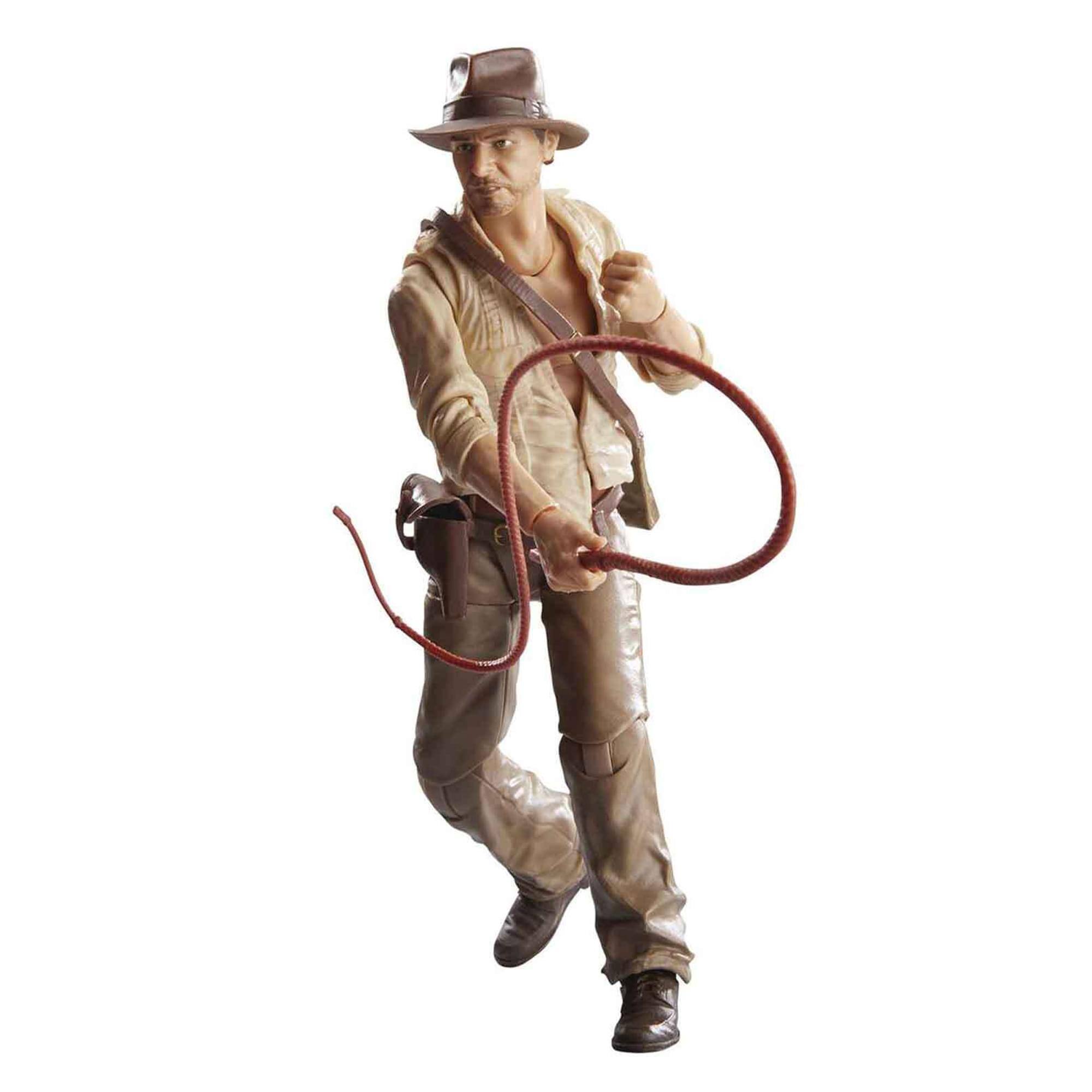 Alt View 1. Hasbro - Indiana Jones Raiders of The Lost Ark Indy (Cairo) 6 Inch Action Figure - Brown.