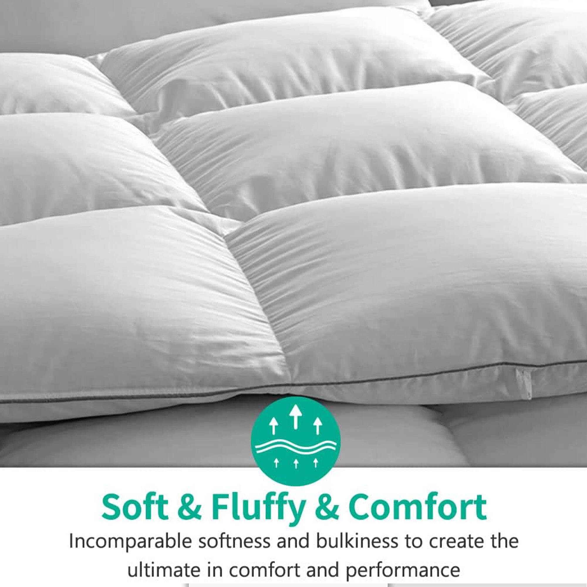 Soft & Fluffy & Comfort  
Incomparable softness and bulkiness to create the ultimate in comfort and performance