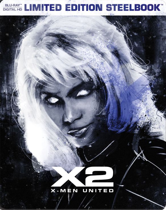  X2: X-Men United [Includes Digital Copy] [Blu-ray] [SteelBook] [2003]