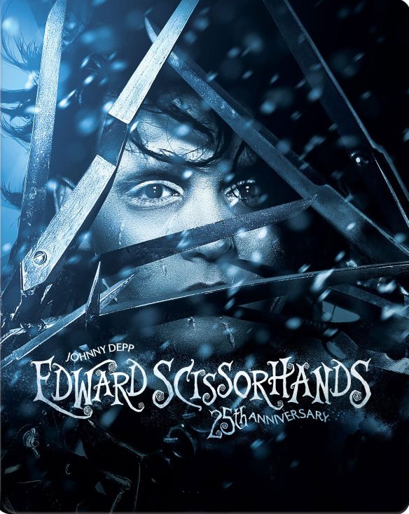  Edward Scissorhands [Includes Digital Copy] [25th Anniversary] [Blu-ray] [SteelBook] [1990]