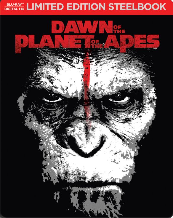  Dawn of the Planet of the Apes [Includes Digital Copy] [Blu-ray] [SteelBook] [2014]