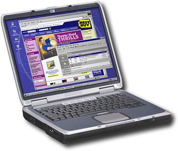 Angle Standard. Hewlett-Packard - Pavilion 2.66GHz Notebook.