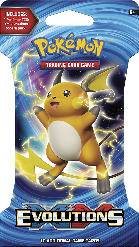 Pokemon TCG XY Evolutions 3 card pack 