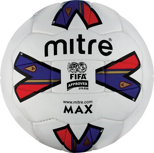 Front Standard. Mitre - Max Soccer Ball.