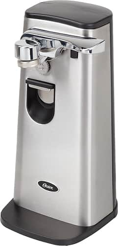 UPC 034264432383 product image for Oster - Can Opener With Retractable Cord - Stainless Steel | upcitemdb.com