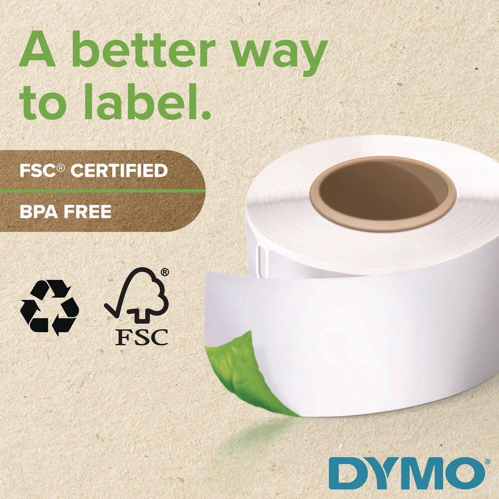 A better way to label.

FSC® CERTIFIED  
BPA FREE

DYMO®