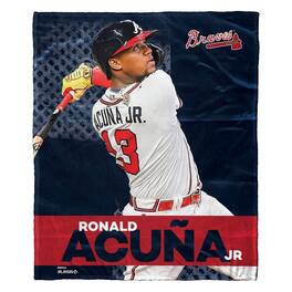 Northwest - Ronald Acu-a Jr. Atlanta Braves 50" x 60" Player Silk Touch Throw Blanket - Multicolor