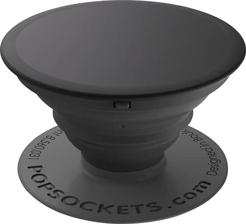 Popsockets Black Grip And Stand For Mobile Devices Blackblack Popsockets Black Grip And Stand For Mobile Devices Blackblack
