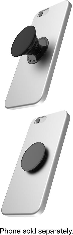 Alt View 13. PopSockets - Finger Grip/Kickstand for Mobile Phones - Black.