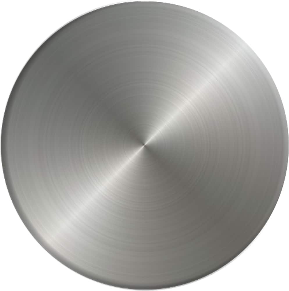 Alt View 14. PopSockets - Finger Grip/Kickstand for Mobile Phones - Faux Brushed Silver.