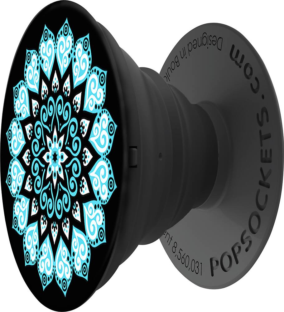 Alt View 11. PopSockets - Finger Grip/Kickstand for Mobile Phones - Peace Mandala.