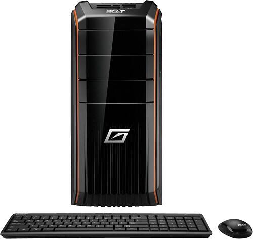 Front Standard. Acer - Desktop - 12GB Memory - 2TB Hard Drive.