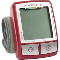 Advocate - Wrist Blood Pressure Monitor - Red - Angle_Standard