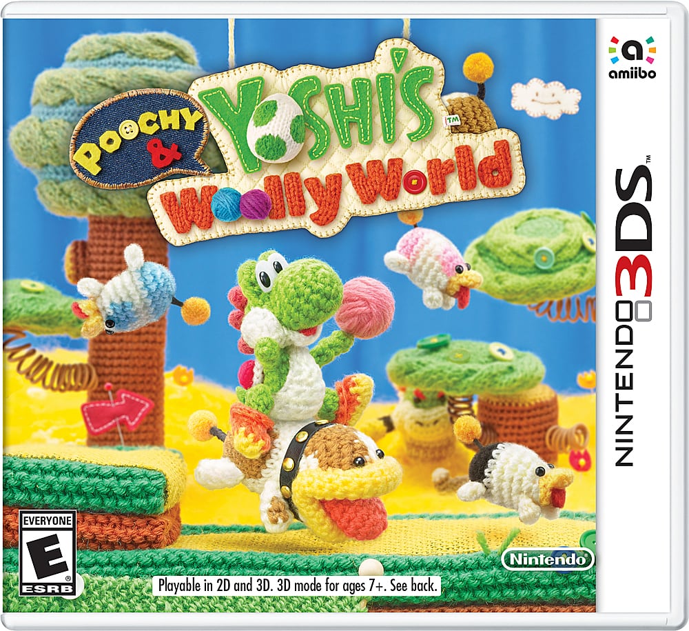 Front. Nintendo - Poochy & Yoshi's Woolly World.