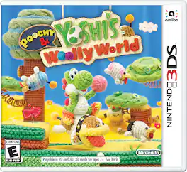 Poochy & Yoshi's Woolly World - Nintendo 3DS
