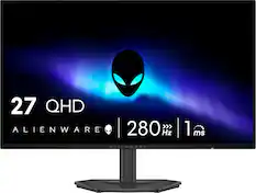 27 QHD 280 >>> ALIENWARE Hz
1 ms