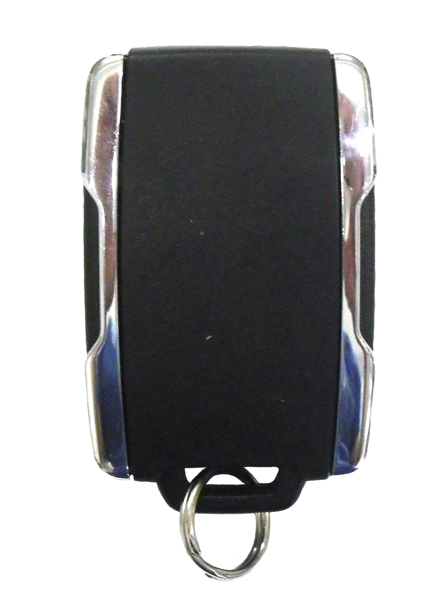 Angle. Car Keys Express - GM Keyless Entry Remote - 4 Buttons (Lock, Unlock, Remote Start, and Panic) - Black.