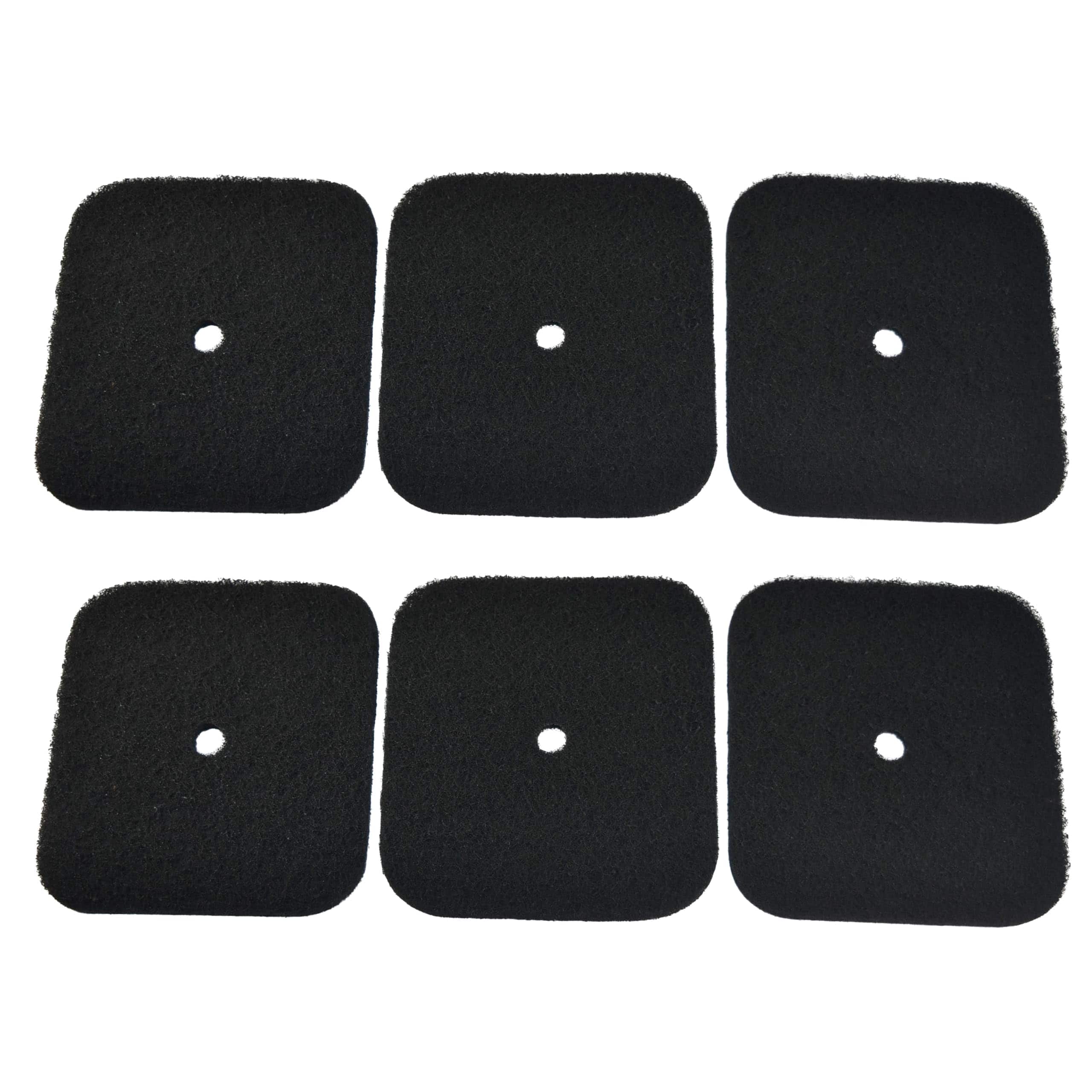 HQRP - 6-Pack Activated Carbon Litter Box Filters for Catit Hooded Pans SmartSift Jumbo - Replaces 50705 - Black price history on PriceWatchPro