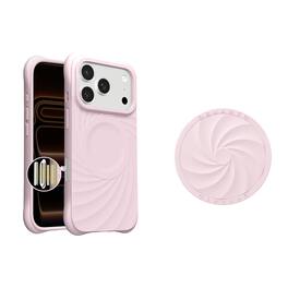 Ornarto - Vortuxe Series Bundle for iPhone 17 Pro Max Case 6.9" and for MagSafe Phone Ring Holder - Pink