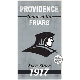 Jardine - Providence Friars 11'' x 20'' Home Of The Sign - Silver