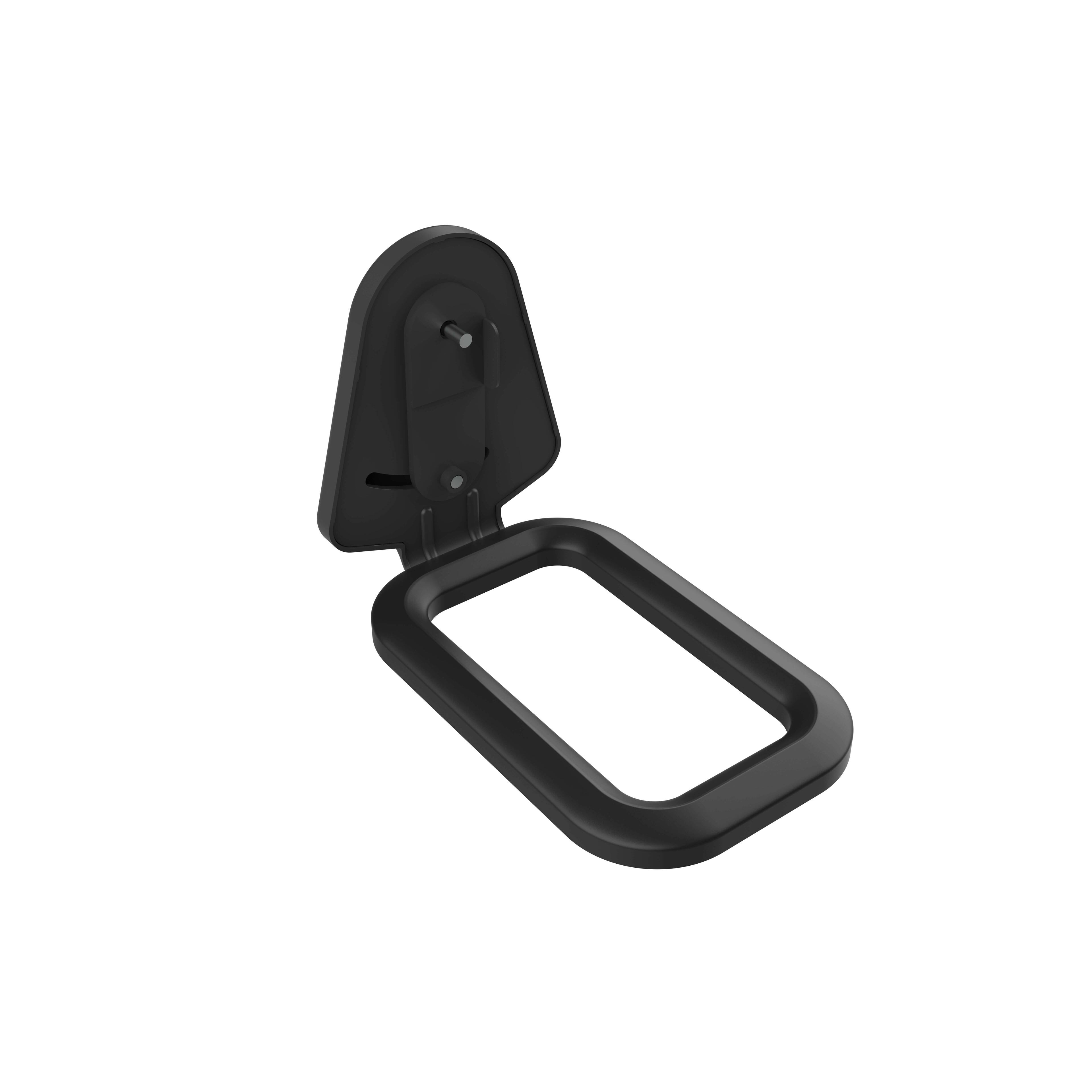 Back. Flexson - FLEXSON Adjustable Horizontal Desk Stand and Wall Mount for Sonos Era 100, Black - "NA".
