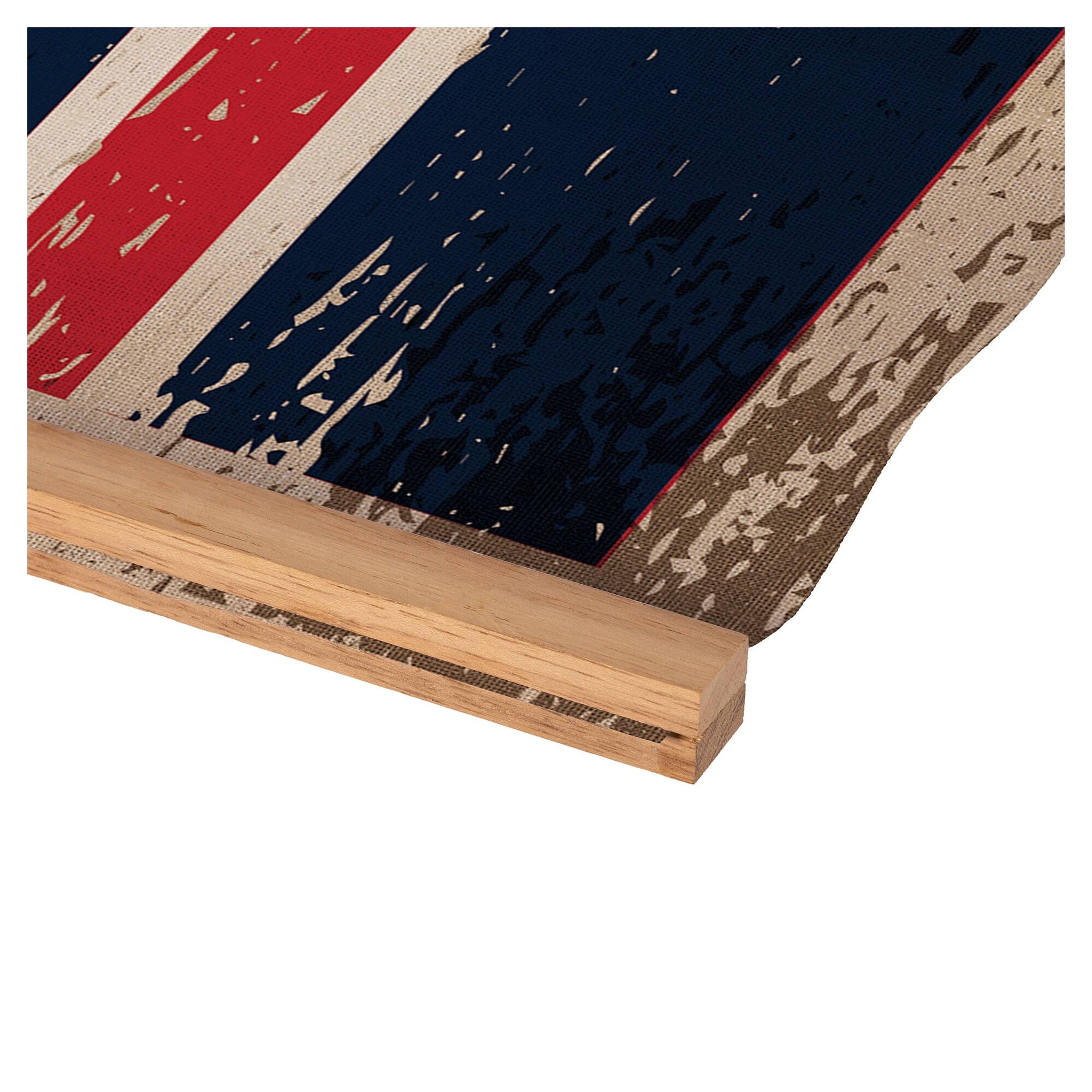 Alt View 3. Evergreen Enterprises - Washington Capitals 36" x 54" Large Canvas Wall Art Tapestry with Wood Frame - Multicolor.