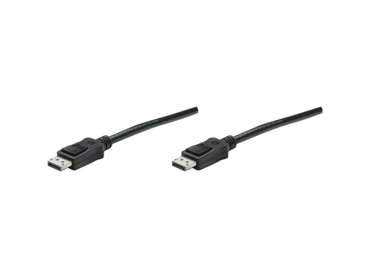 Alt View 5. Manhattan - manhattan 6.6 ft. DisplayPort Monitor Cable.
