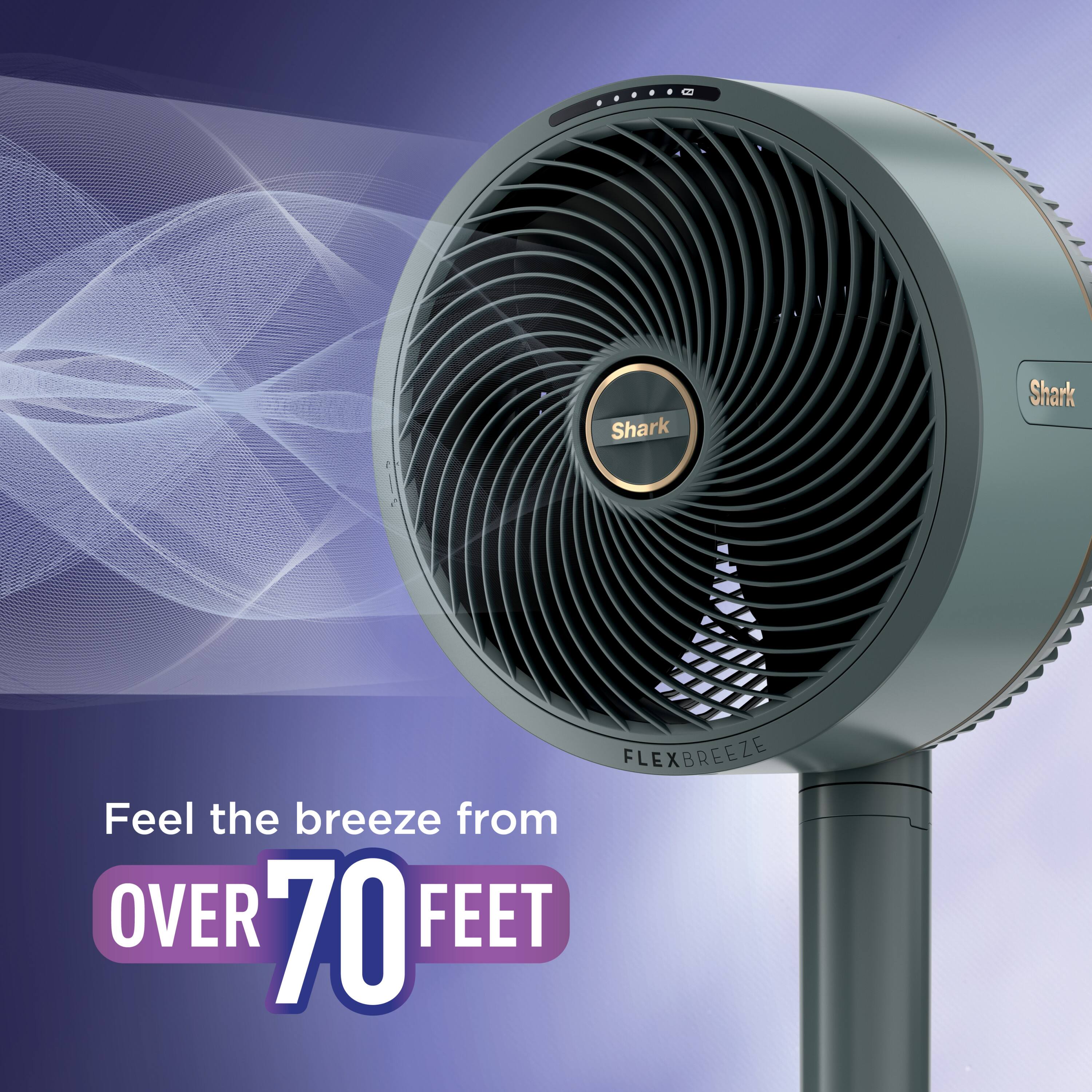Shark FLEXBREEZE Feel the breeze from OVER 70 FEET