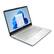 Alt View 4. HP - HP 14" HD Touchscreen Notebook Intel N150 4GB RAM 128GB SSD + Wireless Mouse + Microsoft 365 - Moonlight Blue.