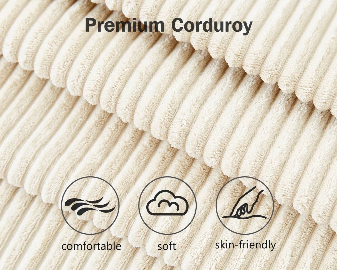 Premium Corduroy

comfortable
soft
skin-friendly