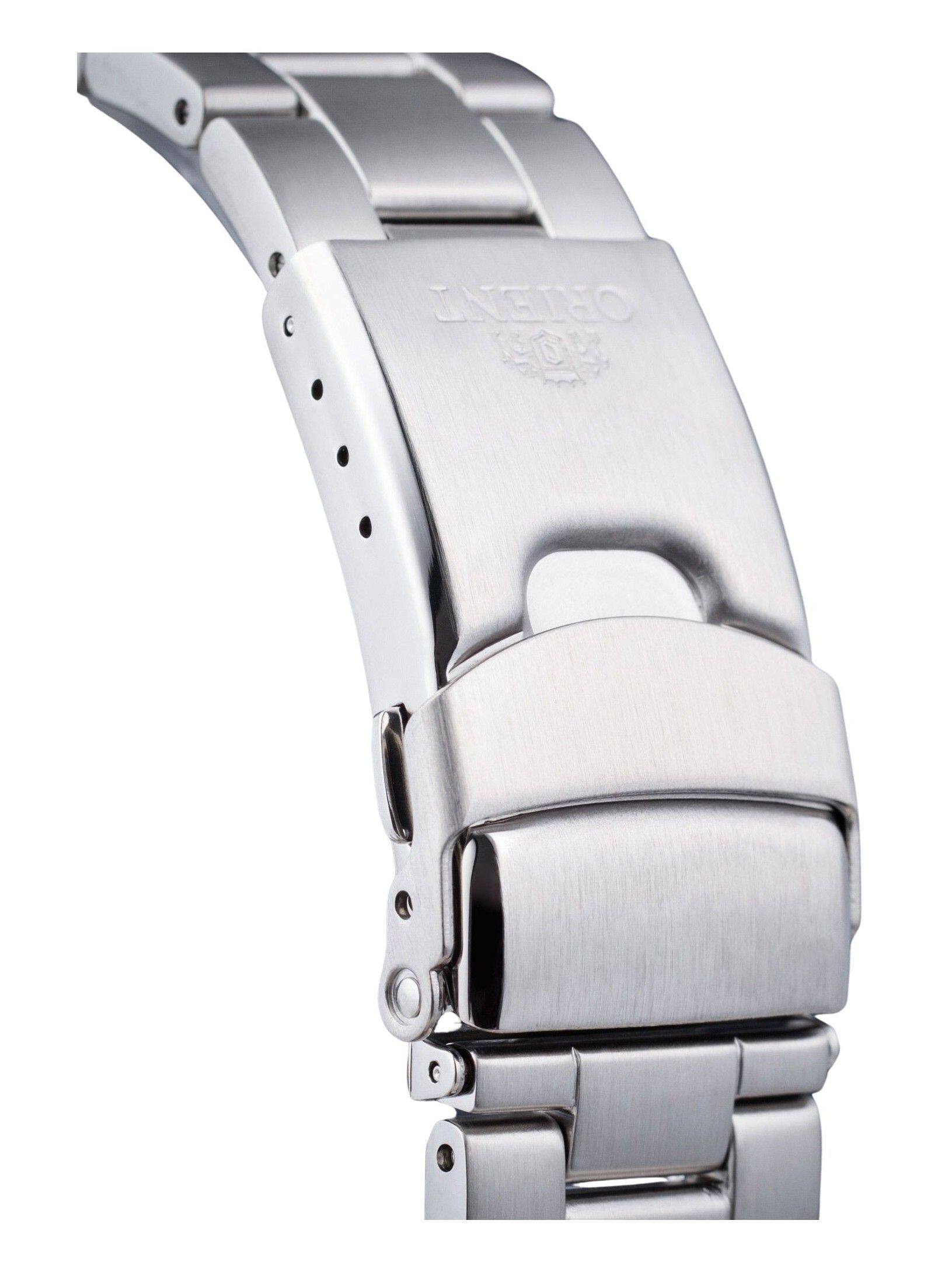 Alt View 2. Orient - Mako III Kamasu Stainless Steel Silver Dial Automatic Diver's RA-AA0821S19B Men's Watch 200M - Silver.