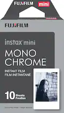 Angle. Fujifilm - instax mini Monochrome Instant Film - Black/White.