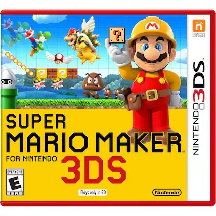 Front. Nintendo - Super Mario Maker. - E (Everyone)
