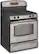 Angle Standard. GE - Profile™ 30" Self-Cleaning Freestanding Gas Range - Stainless-Steel.