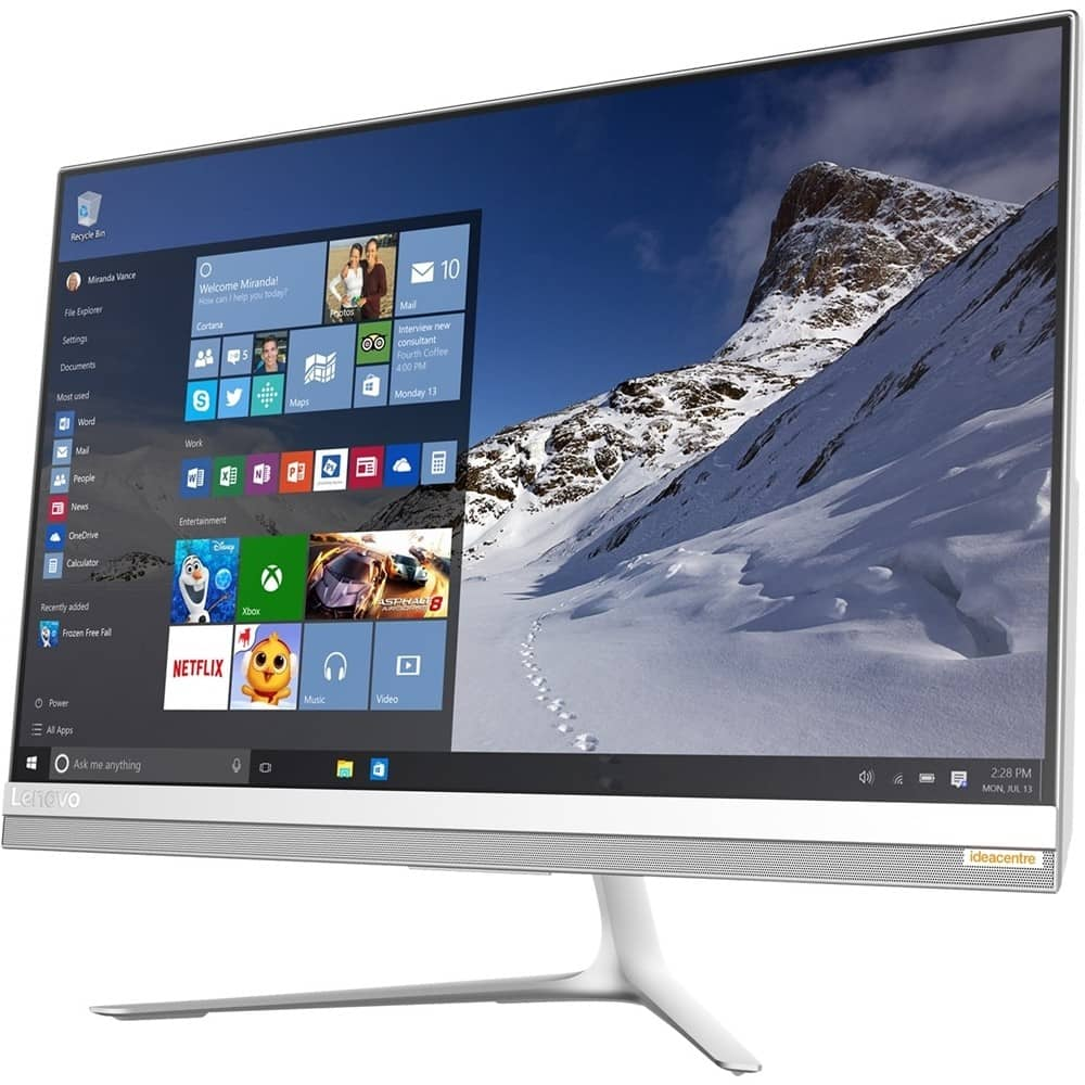  Lenovo - 510S-23ISU 23&quot; Touch-Screen All-In-One - Intel Core i7 - 8GB Memory - 1TB+8GB Hybrid Hard Drive - Silver