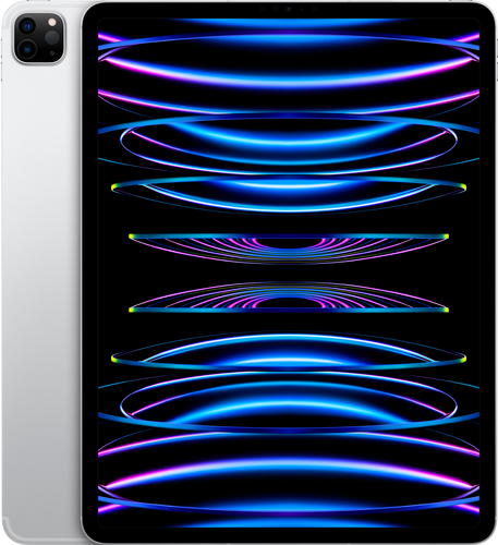 Apple - 12.9-Inch iPad Pro (Latest Model) with Wi-Fi + Cellular - 2TB - Silver (Verizon)