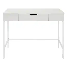 OSP Home Furnishings - Contempo Sit-To-Stand Desk - White Oak
