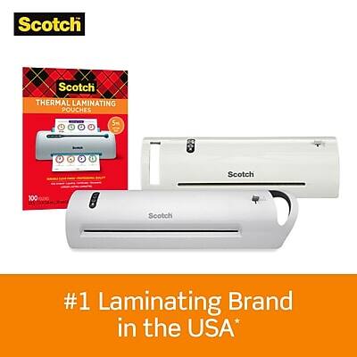 Scotch Thermal Laminating Pouches  
#1 Laminating Brand in the USA*